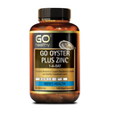 GO Healthy Oyster + Zinc 1-A-Day 120 Vege Capsules