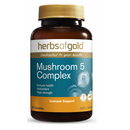 Herbs of Gold Mushroom 5 Complex 60 Capsules