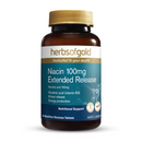 Herbs of Gold Niacin 100mg Extended Release 60 Tablets