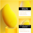 AU Makeup Beauty Blender Collection Flawless Sponge Applicator - 3 Pcs