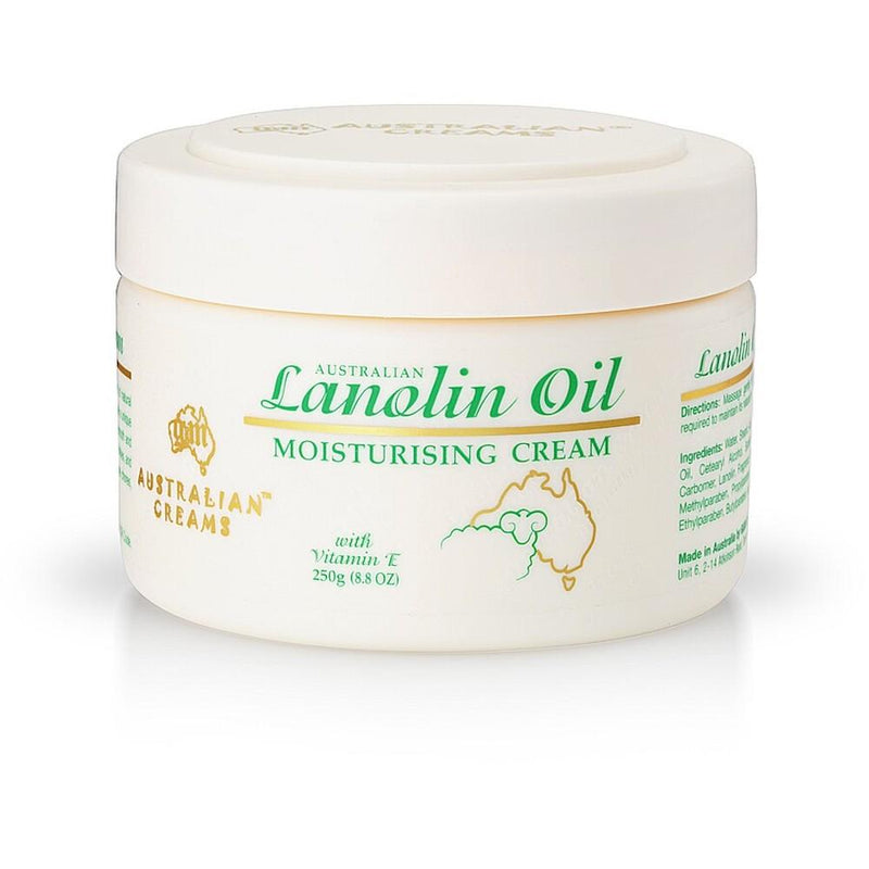 G&M Australian Lanolin Oil Moisturising Cream 250g