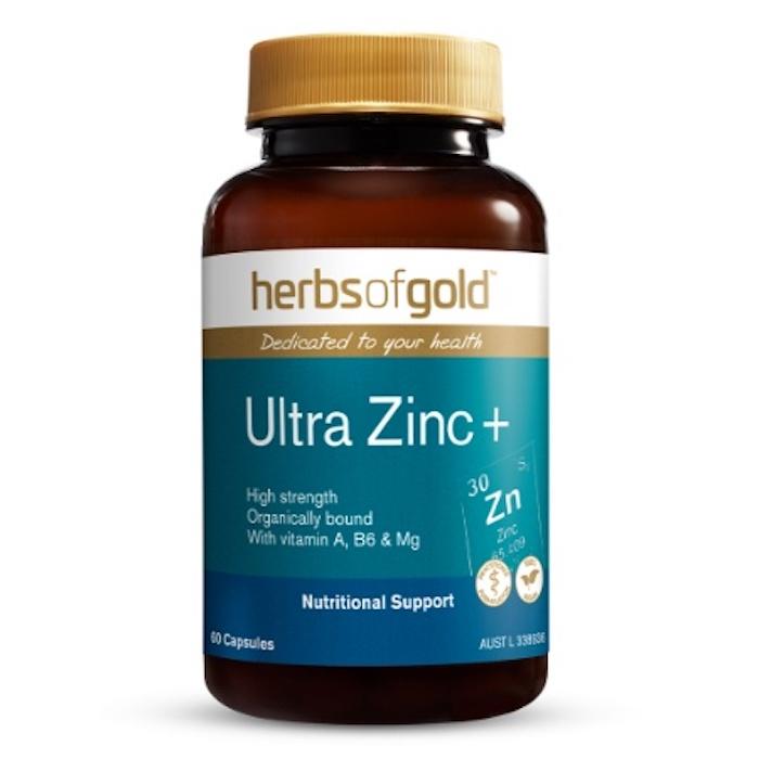 Herbs of Gold Ultra Zinc + 60 Capsules
