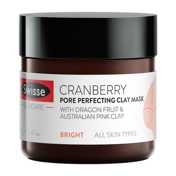 Swisse Cranberry Pore Perfecting Clay Mask 70g