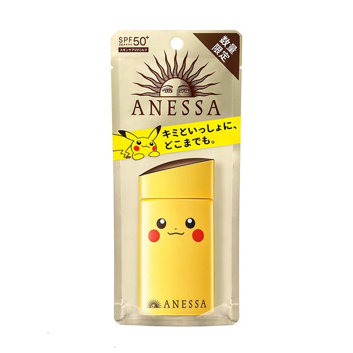 Shiseido Anessa × Pokémon Perfect UV Sunscreen Skincare Milk 60ml - Pikachu Edition