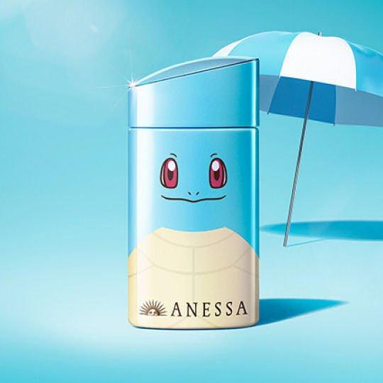 Shiseido Anessa × Pokémon Perfect UV Sunscreen Skincare Milk 60ml - Squirtle Edition