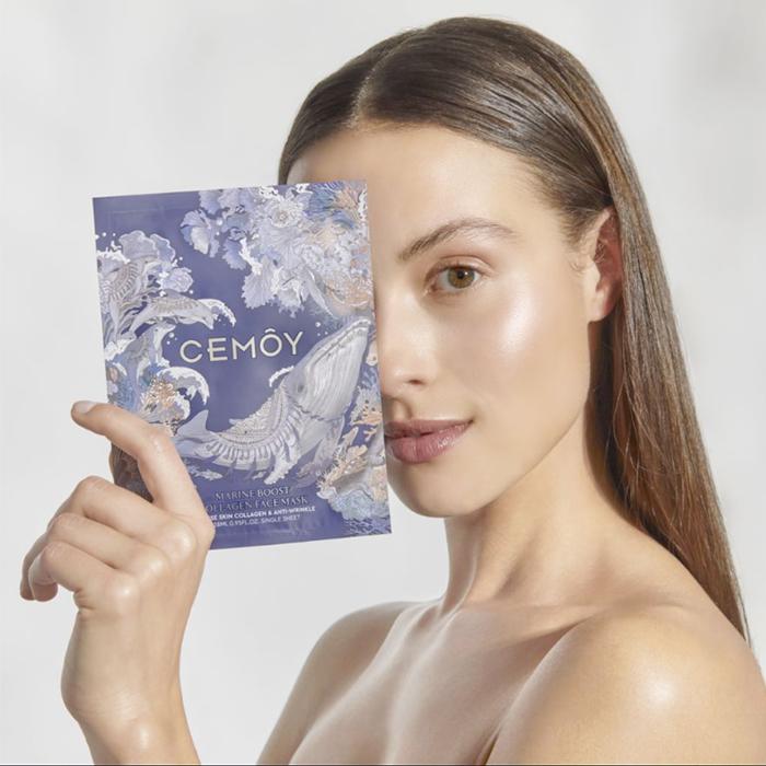 Cemoy Marine Boost Collagen Face Mask 5 Sheets