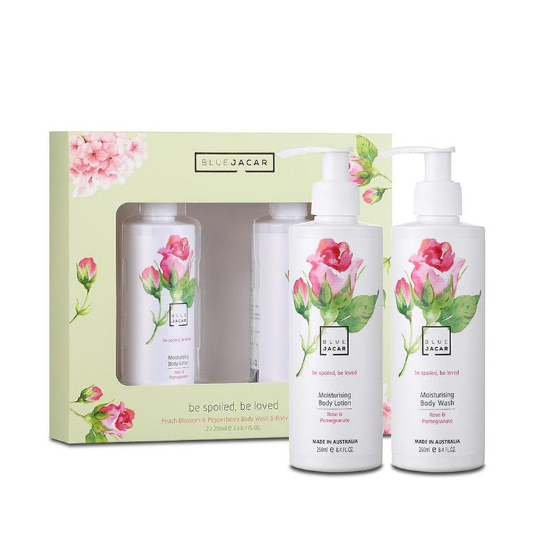 Blue Jacar Be Loved Rose & Pomegranate Body Care Set