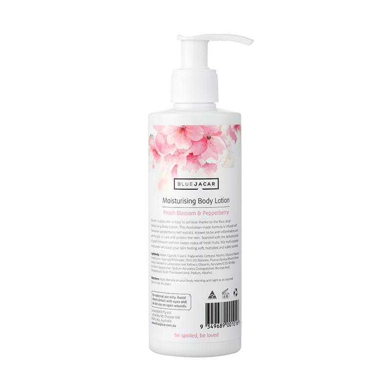 Blue Jacar Peach Blossom & Pepperberry Moisturising Body Lotion 250ml