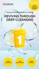Eaoron Glow Activator Bubble Clay Masque 10g*7 - Yellow