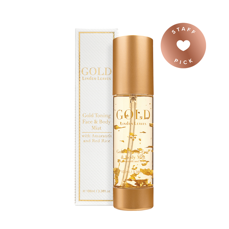 Linden Leaves Gold Toning Face and Body Mist 100ml