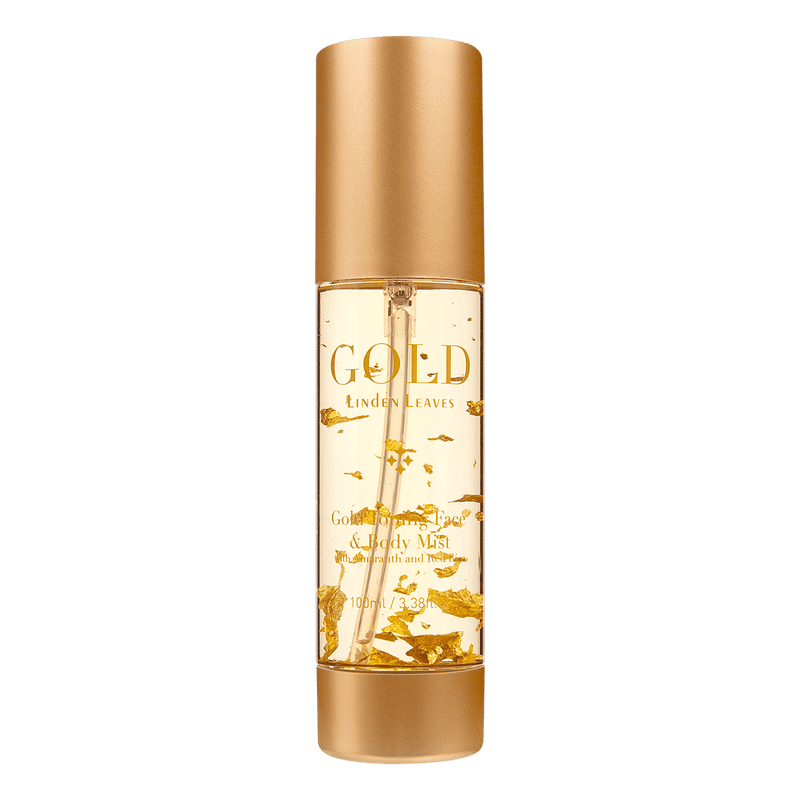 Linden Leaves Gold Toning Face and Body Mist 100ml