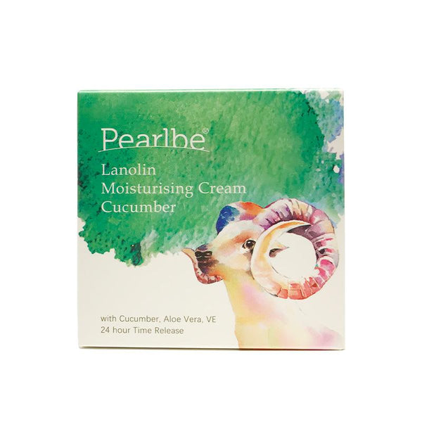 Pearlbe Lanolin Moisturising Cream Cucumber 100g