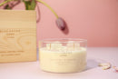 Blue Jacar Crystal Soy Wax Candle - Love Pomelo