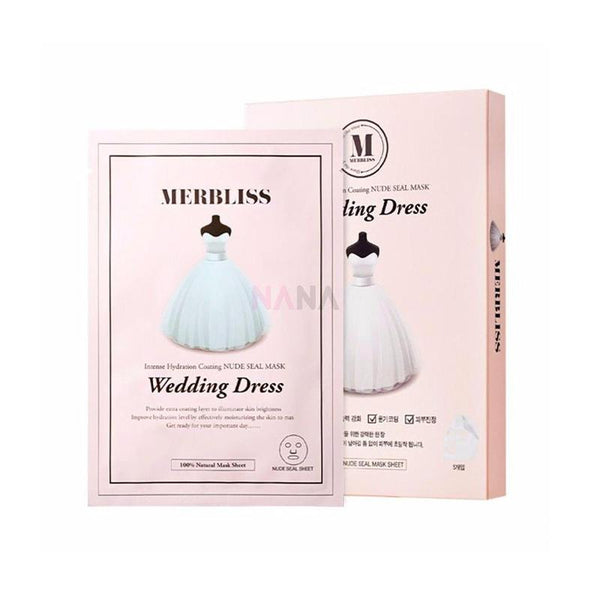 Merbliss Wedding Dress Intense Hydration Nude Seal Mask 5 Sheets