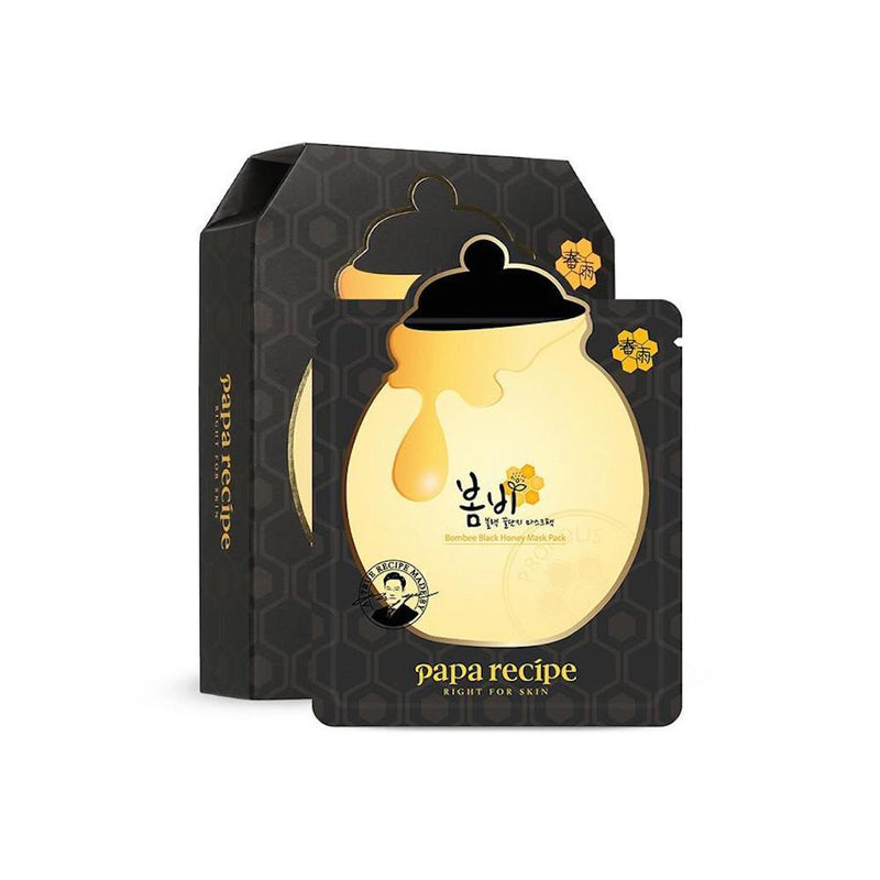 Papa Recipe Bombee Black Honey Mask 10 Sheets