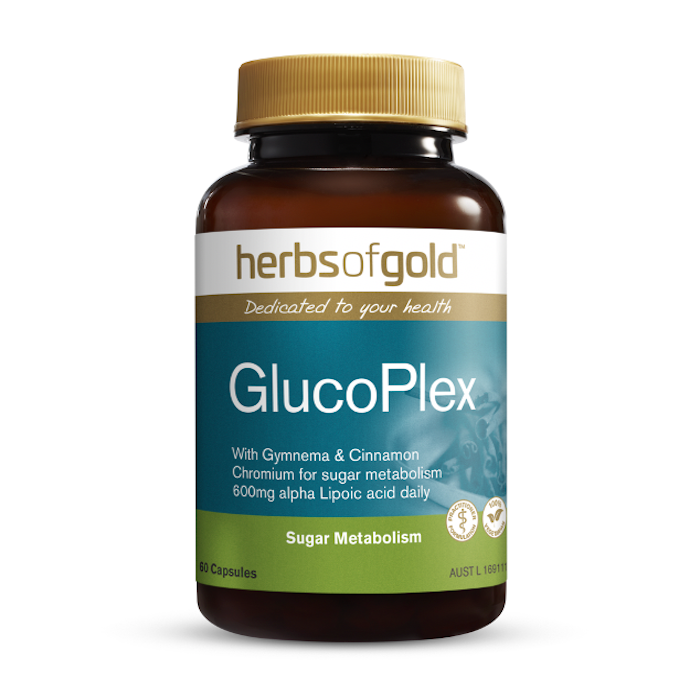 Herbs of Gold GlucoPlex 60 Capsules