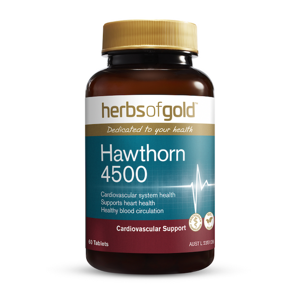 Herbs of Gold Hawthorn 4500 60 Tablets