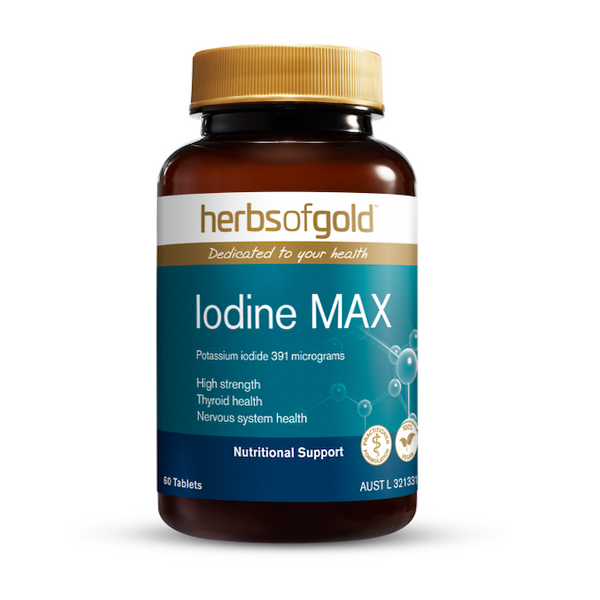 Herbs of Gold Iodine MAX 60 Tablets