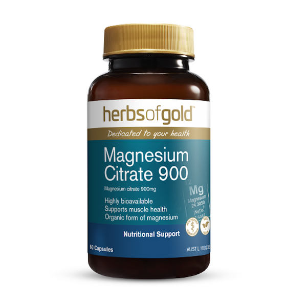 Herbs of Gold Magnesium Citrate 900