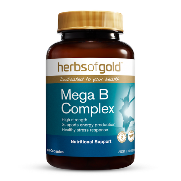 Herbs of Gold Mega B Complex 60 Capsules