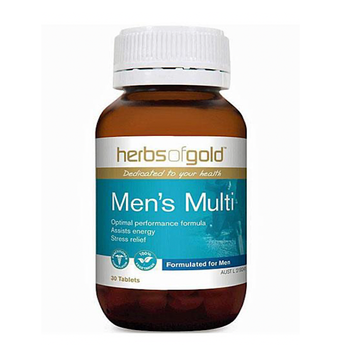 Herbs of Gold Men's Multi + 60 Capsules