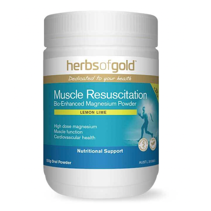 Herbs of Gold Muscle Resuscitation Lemon Lime