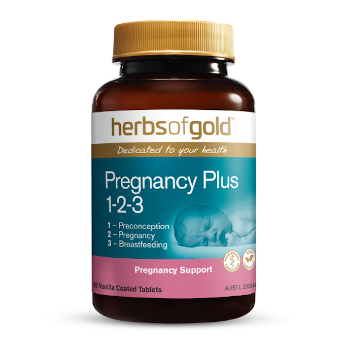 Herbs of Gold Pregnancy Plus 1-2-3 60 Tablets