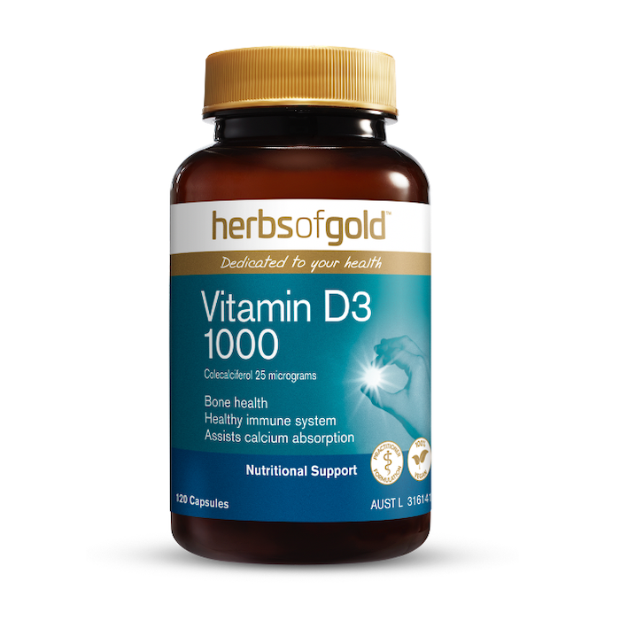 Herbs of Gold Vitamin D3 1000