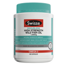 Swisse Ultiboost Odourless High Strength Wild Fish Oil 1500mg 400 Capsules