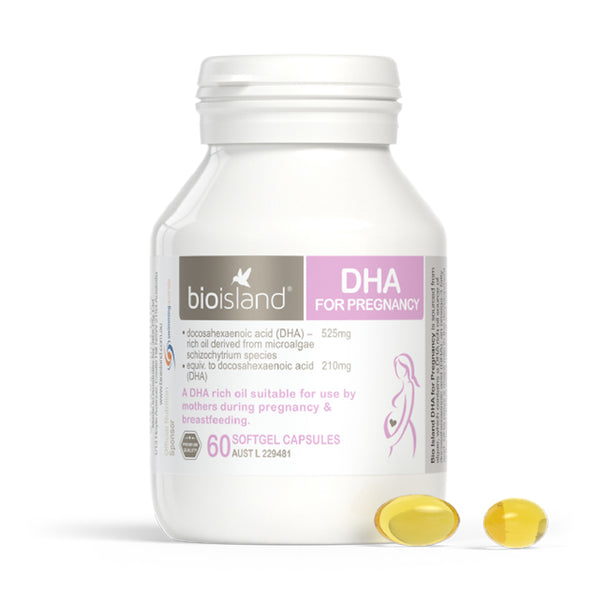 Bio Island DHA For Pregnancy 60 Softgel Capsules
