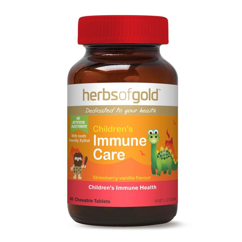 Herbs of Gold Children's Immune Care 60 Tablets