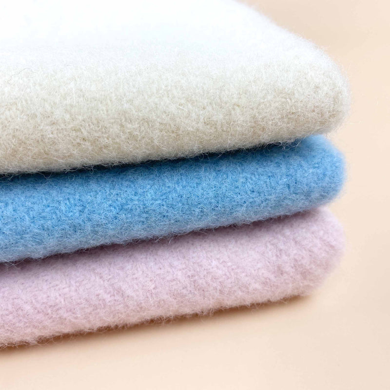 Little Ram Baby Wool Blanket - BLUE