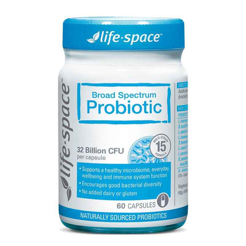 Life Space Broad Spectrum Probiotic 32 Billion 60 Caps