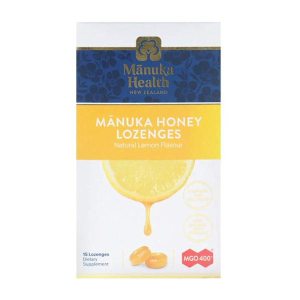 Manuka Health MGO 400+ Honey Lemon Drops 15 Drops