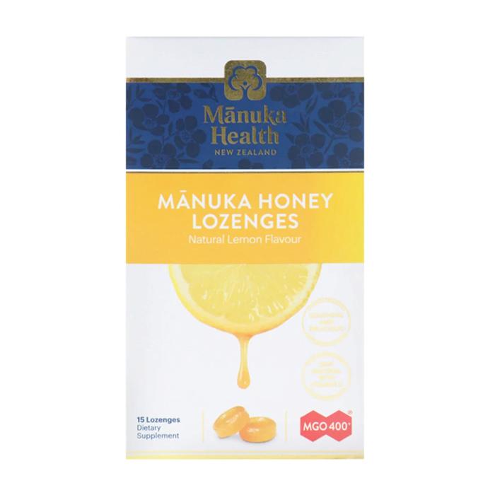 Manuka Health MGO 400+ Honey Lemon Drops 15 Drops